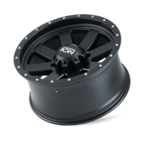 ION Type 134 18x9 / 6x135 BP / 0mm Offset / 87mm Hub Matte Gunmetal/Black Beadlock Wheel