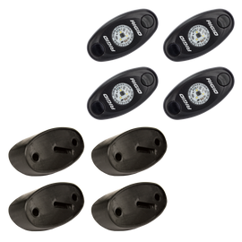 Rigid Industries Rock Light Kit- Red (4 lights) - Underdog Motorsports