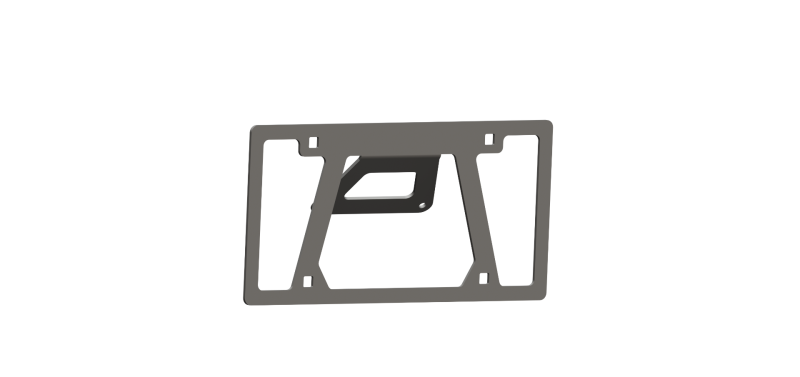 Road Armor Universal Front License Plate Mount- Tex Blk - Underdog Motorsports
