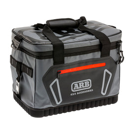 ARB Cooler Bag Charcoal w/ Red Highlights 15in L x 11in W x 9in H Holds 22 Cans - Underdog Motorsports