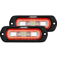 Load image into Gallery viewer, Rigid Industries SR-L Series Flush Mount LED Spreader Pair w/ Amber Halo - Universal - Underdog Motorsports