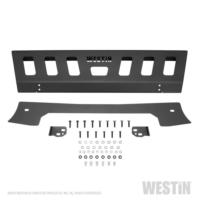 Westin 07-18 Jeep Wrangler JK WJ2 Skid Plate for Front Bumper