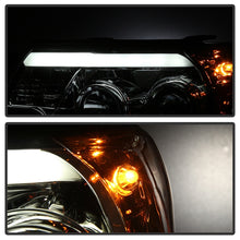 Load image into Gallery viewer, Spyder Toyota Tacoma 12-16 Projector Headlights Light Bar DRL Chrome PRO-YD-TT12-LBDRL-C