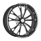 Weld V-Series 2.0 18x6 / 5x4.75 BP / 2.7in BS Black Wheel - Non-Beadlock