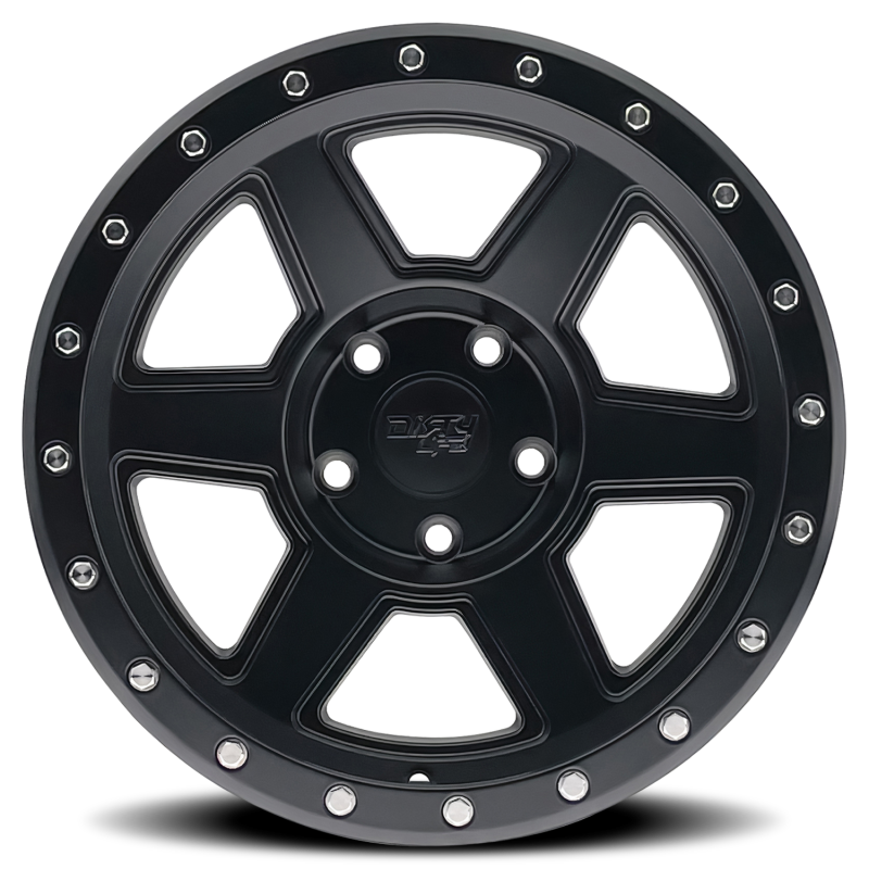 Dirty Life 9315 Compound 17x9 / 6x135 BP / -12mm Offset / 87.1mm Hub Matte Black Wheel