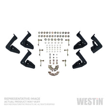Load image into Gallery viewer, Westin Ford 1999-2016 F-250/350/450/550 Crew Cab HDK Stainless Drop Nerf Steps  - Textured Black
