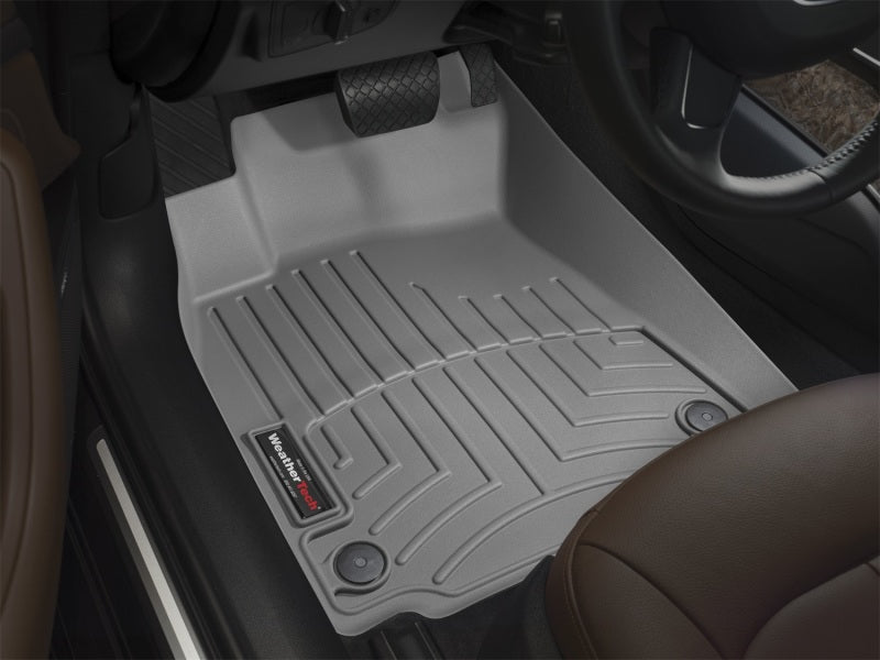 WeatherTech 07+ Ford Expedition Front FloorLiner - Grey