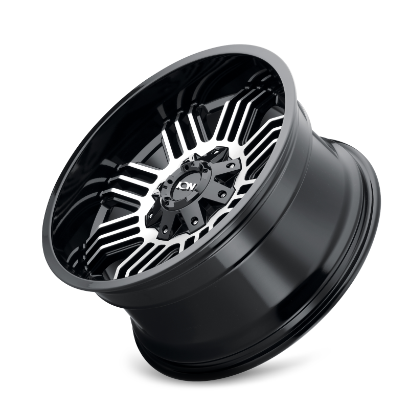 ION Type 144 20x9 / 8x180 BP / 18mm Offset / 124.1mm Hub Black/Machined Wheel