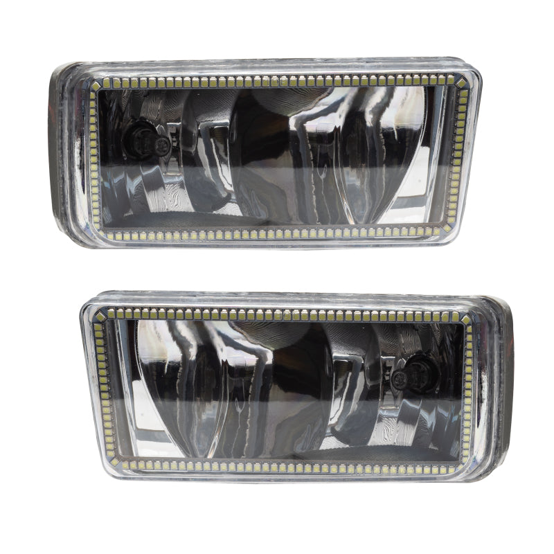 Oracle 07-15 Chevrolet Silverado SMD FL - Square Style - White NO RETURNS