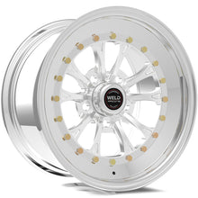 Load image into Gallery viewer, Weld Vitesse 15x12 / 5x4.5 BP / 6.5in. BS Polished Wheel - Non-Beadlock