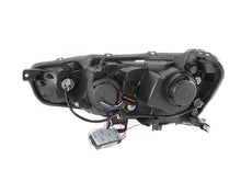 Load image into Gallery viewer, ANZO 2008-2015 Mitsubishi Lancer Projector Headlights w/ Halo Black (CCFL)