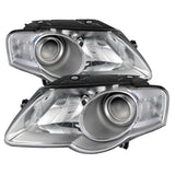 xTune Volkswagen Passat 06-10 (Halogen Only) Projector Headlights Chrome HD-JH-VWPAT06-C