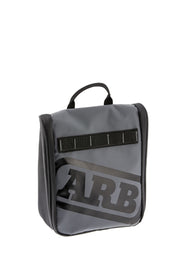 ARB Toiletries Bag Charcoal Finish w/ Red Highlights PVC Outer Shell Mesh Pockets Mirror - Underdog Motorsports