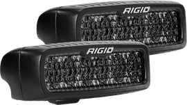 Rigid Industries SR-Q Series PRO Midnight Edition - Spot - Diffused - Pair - Underdog Motorsports
