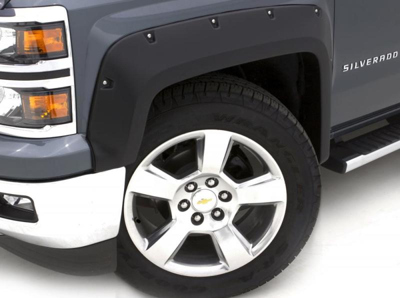 Lund 15-17 Ford F-150 RX-Rivet Style Textured Elite Series Fender Flares - Black (4 Pc.)