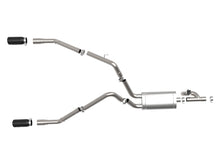 Load image into Gallery viewer, aFe 09-18 Ram 1500 V8 5.7L Hemi Gemini XV 3in 304 SS Cat-Back Exhaust w/ Black Tips