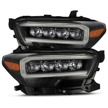 Load image into Gallery viewer, AlphaRex 16-20 Toyota Tacoma NOVA LED Projector Headlights Plank Style Black w/Activation Light