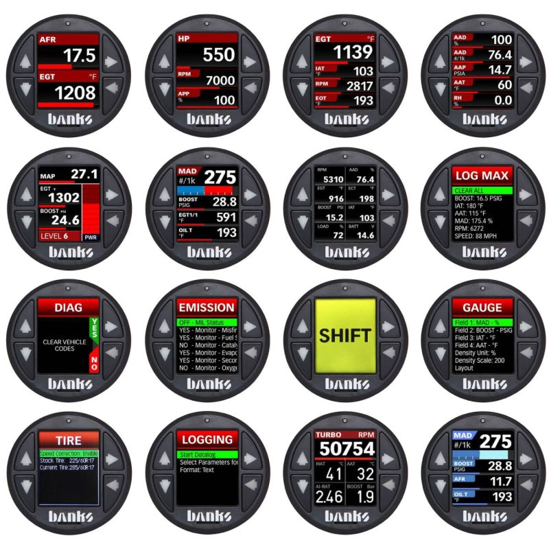 Banks Power 17-19 Ford F250/F350 6.7L PowerStroke Derringer Tuner (Gen 2) w/ 1.8 iDash DataMonster