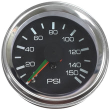 Load image into Gallery viewer, 0-150Psi Air Pressure Gauge 2 Inch Mechanical Lighted Bulldog Winch