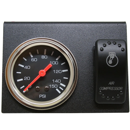 200psi Air Pressure Gauge Switch and Bracket Set Bulldog Winch