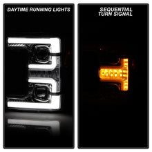 Load image into Gallery viewer, Spyder Ford F-250/F-350/F450 Super Duty 17-18 Projector Headlights Chrome PRO-YD-FS17-SBSEQ-C