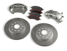 Load image into Gallery viewer, Jeep JK/JKU Front Big Brake Kit w/ Slotted Rotors 07-18 Wrangler JK/JKU TeraFlex