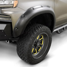 Load image into Gallery viewer, Lund 19-21 Chevy Silverado 1500 RX-Rivet Style Smooth Elite Series Fender Flares - Blk (2 Pc.Front)