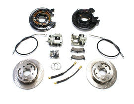 Jeep TJ Rear Disc Brake Conversion Kit w/ E-Brake Cables 97-06 Wrangler TJ TeraFlex
