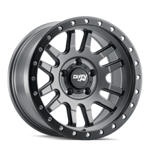 Load image into Gallery viewer, Dirty Life 9309 Canyon Pro 17x9/5x127 BP/-38mm Offset/71.5mm Hub Satin Graphite Wheel - Beadlock