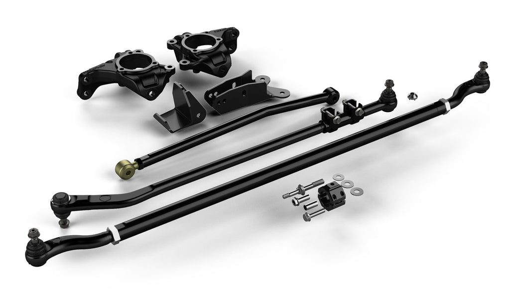 Jeep JK/JKU High Steer System w/ Complete HD Drag Link Flip Kit and Tie Rod Complete 07-18 Wrangler JK/JKU TeraFlex