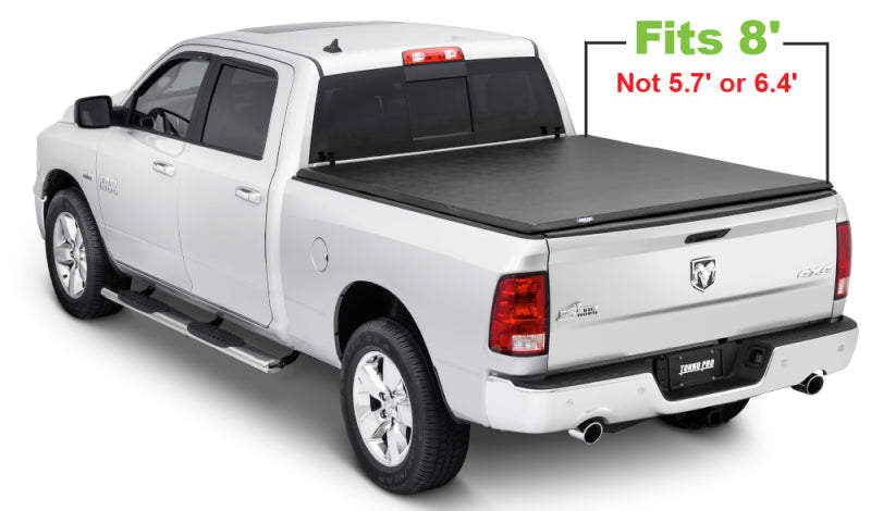 Tonno Pro 02-19 Dodge RAM 1500 8ft Fleetside Hard Fold Tonneau Cover