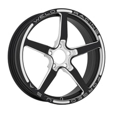 Load image into Gallery viewer, Weld Alumastar 1-Piece 18x6 / 5x120 BP / 2.7in. BS Polished Wheel - Non-Beadlock - Black