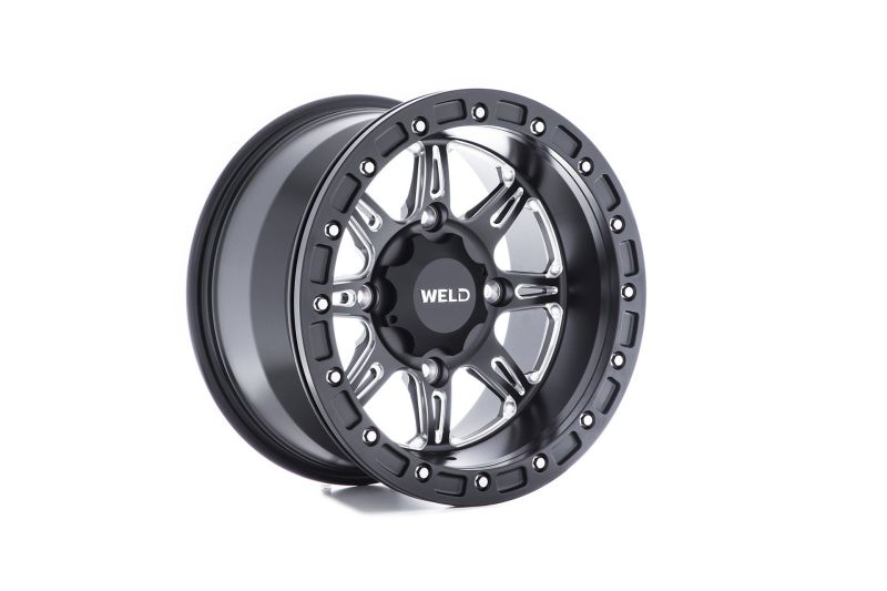 Weld UTV RF Series Cheyenne U511 15x8 Cheyenne Beadlock 4x156 4BS Satin BLK MIL