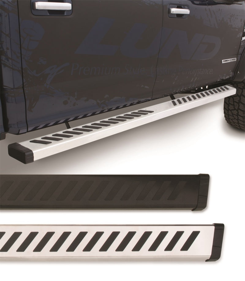 Lund 2017 Ford F-250 Super Duty SuperCab Summit Ridge 2.0 Running Boards - Black