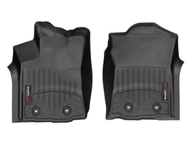 WeatherTech 2018-23 Toyota Tacoma Front FloorLiner - Black (Fits Access/Double Cab)
