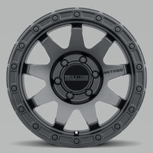 Load image into Gallery viewer, Method MR317 18x9 +18mm Offset 6x5.5 106.25mm CB Matte Black Wheel