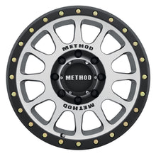 Load image into Gallery viewer, Method MR305 NV 18x9 +18mm Offset 8x170 130.81mm CB Machined/Black Street Loc Wheel