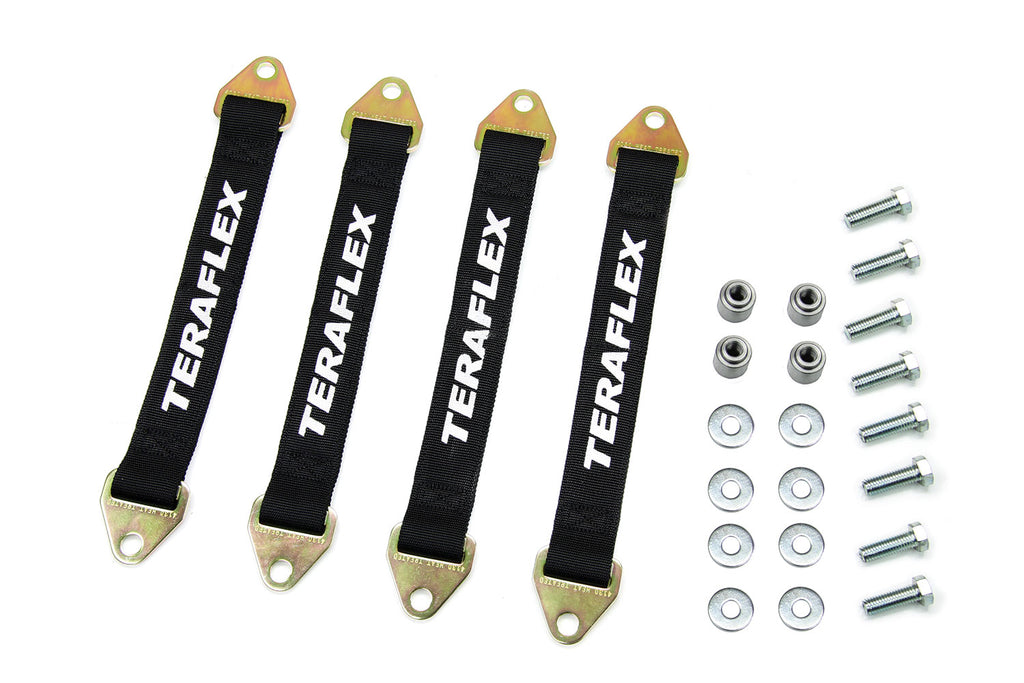 Jeep JK/JKU Front and Rear Limit Strap Kit 07-18 Wrangler JK/JKU TeraFlex