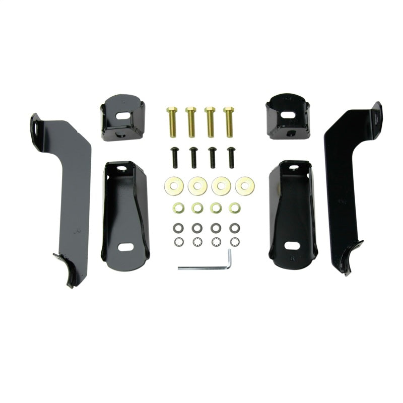 Westin 2014-2018 Chevy Silverado 1500 Crew Cab (Body Mount) E-Series 3 Nerf Step Bars - Black