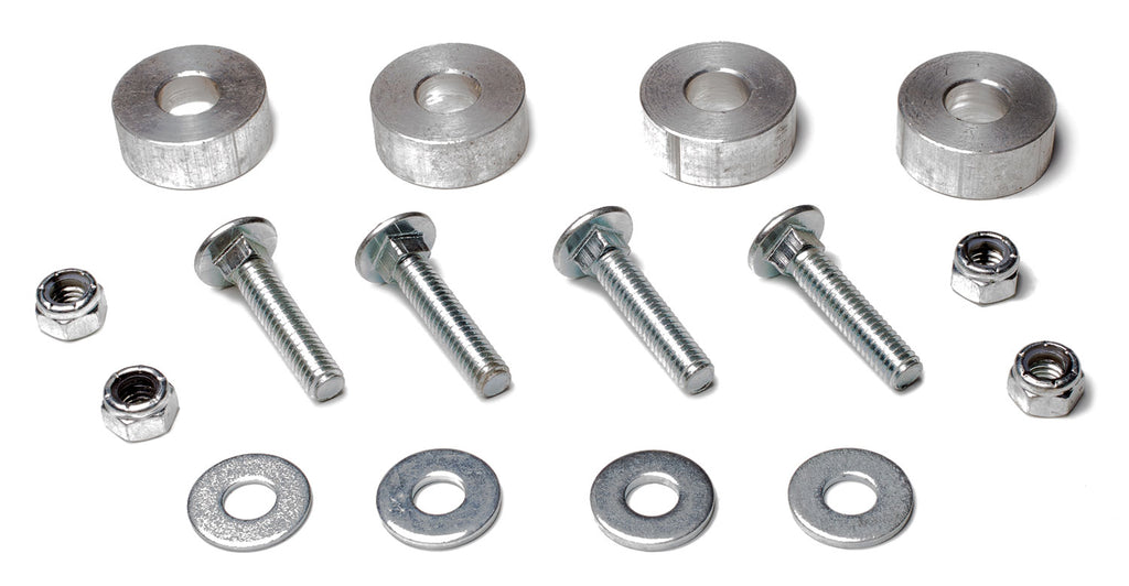 Jeep TJ/LJ HD Gas Tank Skid Plate Spacer Lowering Kit 97-06 Wrangler TJ/LJ TeraFlex