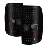 xTune Ford F150 Styleside 04-08 LED Tail Lights Black Smoke ALT-ON-FF15004-LED-BSM