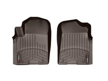 Load image into Gallery viewer, WeatherTech 2011-2013 Infiniti QX56 Front FloorLiner - Cocoa