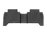 WeatherTech 16-23 Toyota Tacoma Double Cab Rear FloorLiner - Black