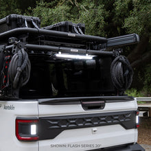 Load image into Gallery viewer, Go Rhino Xplor Flash Series Sgl Multi Function LED Light Bar (Track Mount) 10in. - Blk