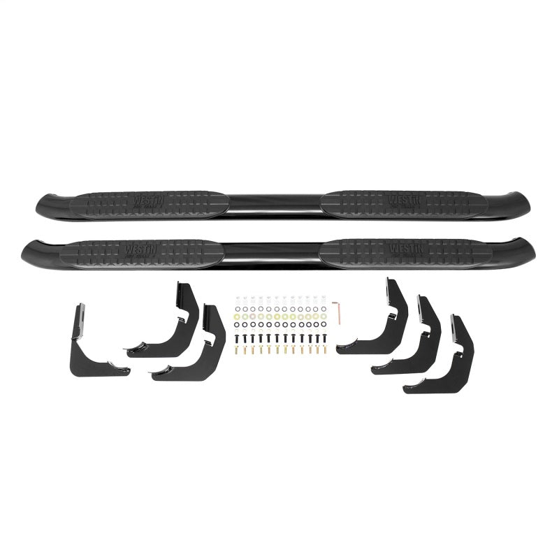 Westin 1999-2016 Ford F-250/350/450/550 Super Cab PRO TRAXX 4 Oval Nerf Step Bars - Black