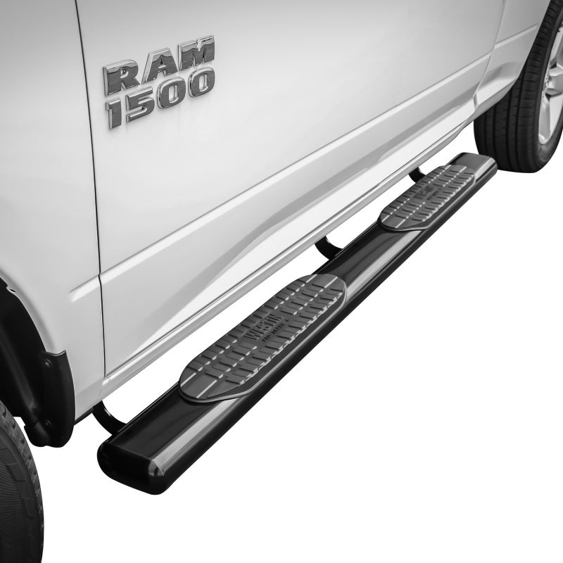 Westin 2009-2018 Dodge/Ram 1500 Quad Cab PRO TRAXX 6 Oval Nerf Step Bars - Black