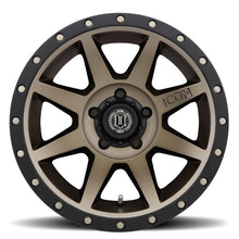 Load image into Gallery viewer, ICON Rebound Pro 17x8.5 5x4.5 0mm Offset 4.75in BS 71.5mm Bore Bronze Wheel