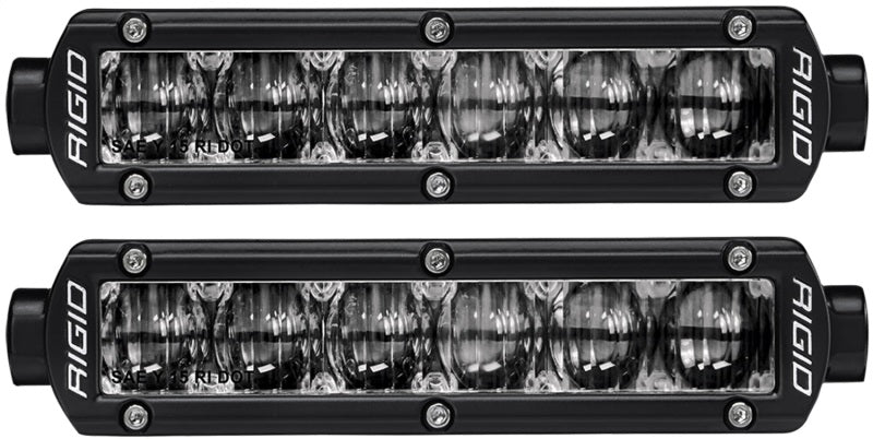 Rigid Industries 6in SR-Series - Fog - White - Underdog Motorsports