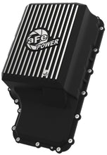 Load image into Gallery viewer, aFe 20-21 Ford Truck w/ 10R140 Transmission Pan Black POWER Street Series w/ Machined Fins