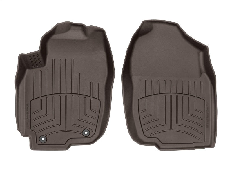 WeatherTech 13-18 Toyota RAV4 Front FloorLiner HP - Cocoa